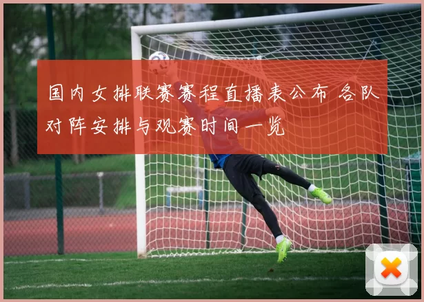 国内女排联赛赛程直播表公布 各队对阵安排与观赛时间一览